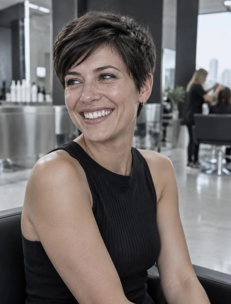 Pixie texturée